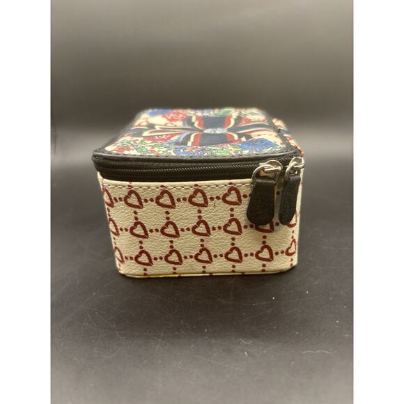 Brighton SOFT CASE TRAVEL JEWELRY Ring BOX ZIPPER BE YOUR KIND OF BEAUTIFUL! - Picture 3 of 6